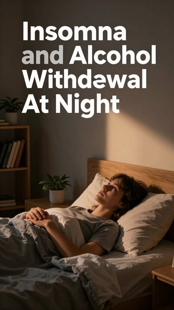 alcohol withdrawal insomnia triggers