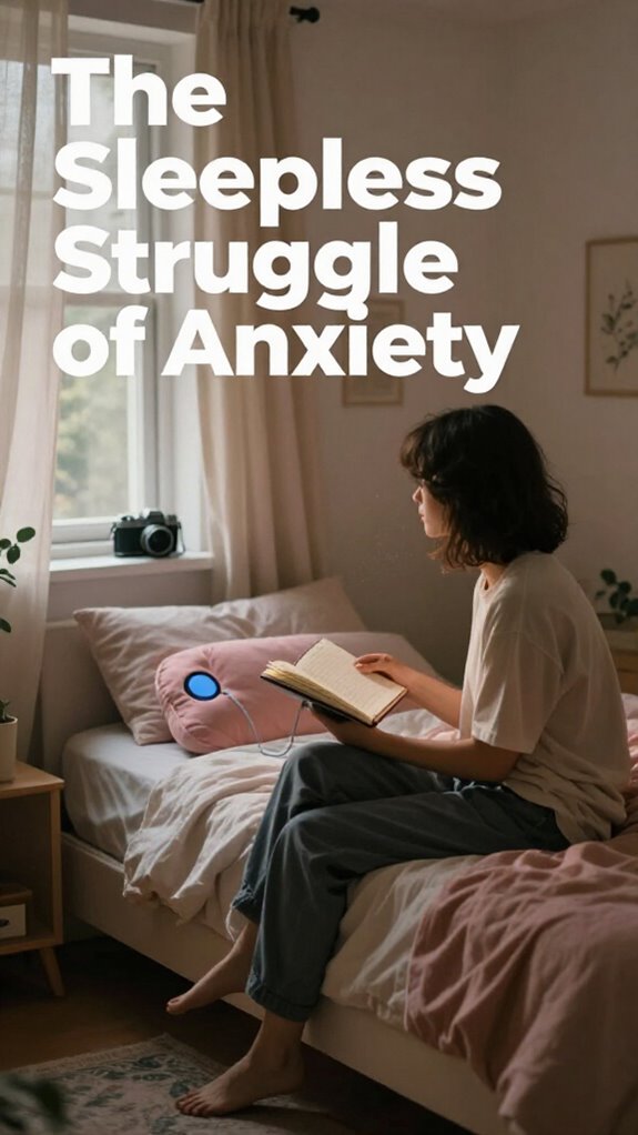 anxiety disrupts sleep regularly