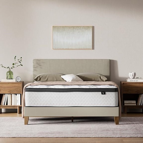 Ashley Signature Chime 12 Hybrid Queen Mattress with Gel Foam