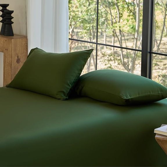 DOZ by SIJO Bamboo Pillowcase Set (2) Queen Forest