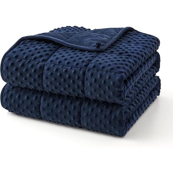 Topcee 20lbs Weighted Blanket | 60x80 Blue