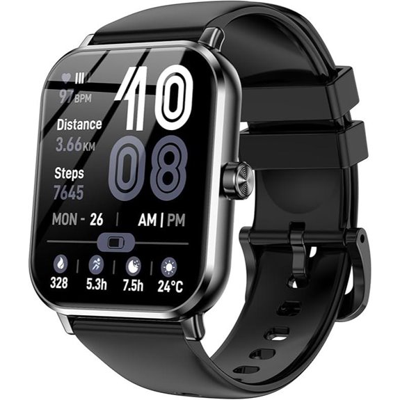 Smartwatch with Bluetooth Calling 130+ Sports Modes Health Tracker