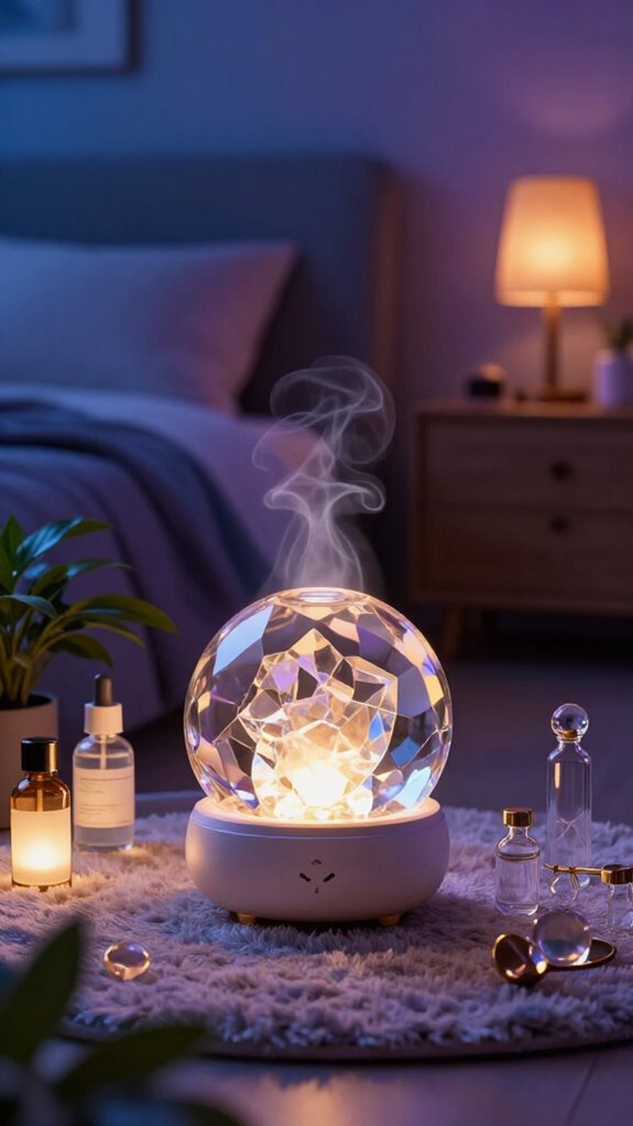 calming crystal scent diffusers