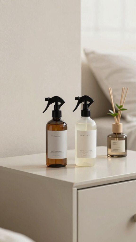 calming room spray selection