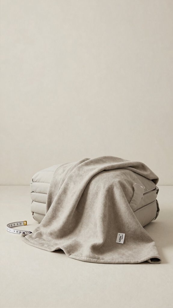 choosing minky weighted throws