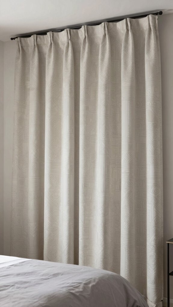 choosing patterned blackout panels