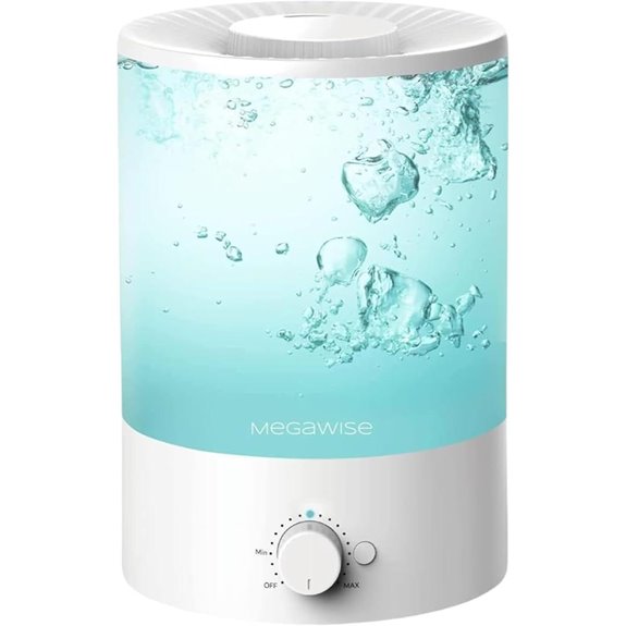 MegaWise 7-Colour Night Light Humidifier with Auto Shutoff