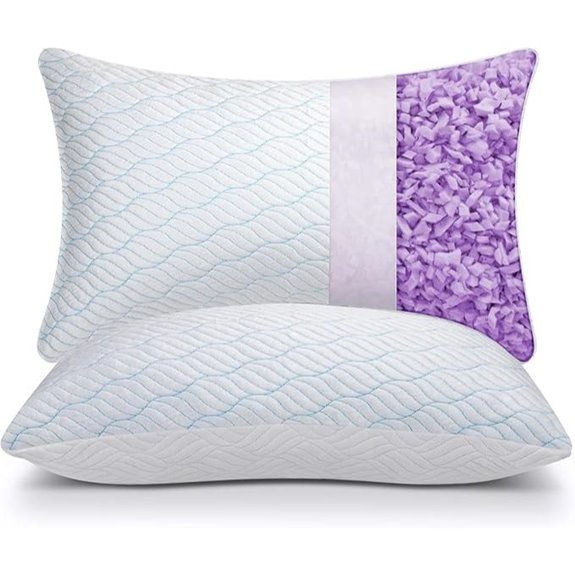 WISHSMILE Cooling Pillows Queen Set of 2</s
