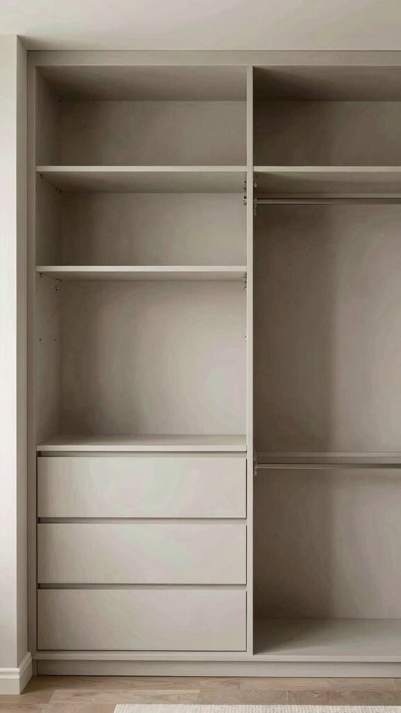 custom closet system considerations