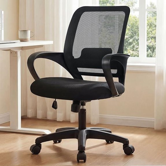 Neo Chair: Ergonomic Mesh Office Chair with Lumbar Support