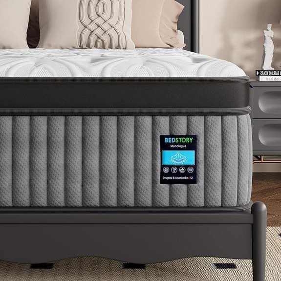 BedStory Extra Firm Queen Hybrid Mattress CertiPUR-US Certified