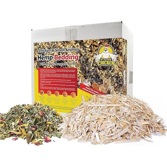 Hemp Bedding for Coop with Anti Odor Herbs
