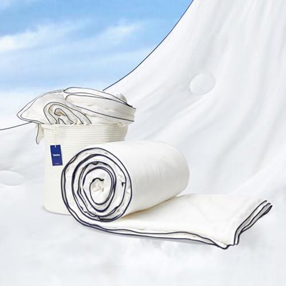 Vesta Silk Comforter Insert — King 3.7lb White