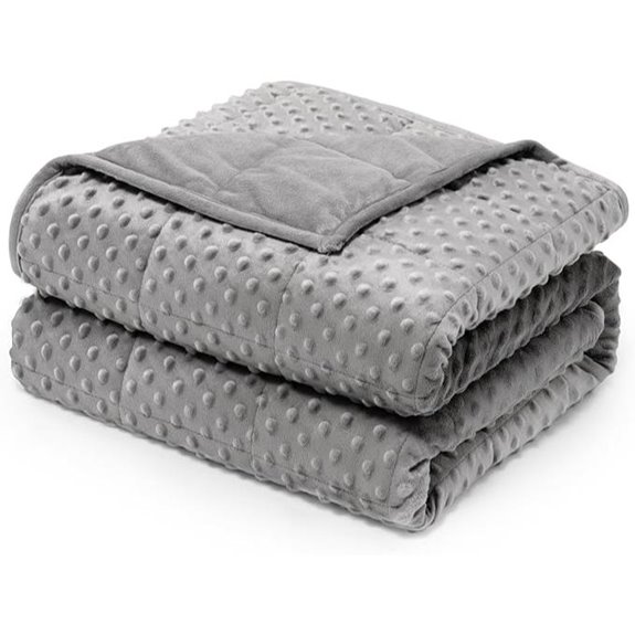 Wemore Minky Dot Weighted Blanket 15 lb King