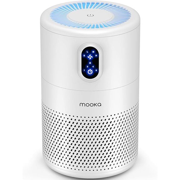 MOOKA Large Room Air Purifier with H13 HEPA
