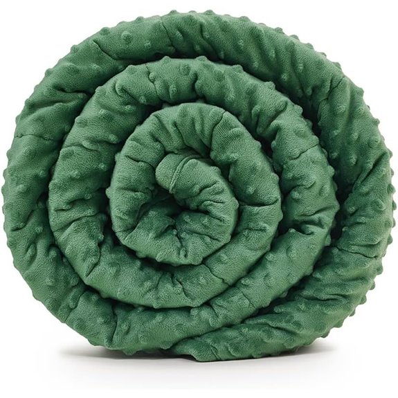 TONGDADA Minky Weighted Blanket 7lbs (40x60)