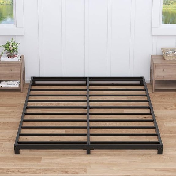 4-Inch Queen Low-Profile Metal Bed Frame