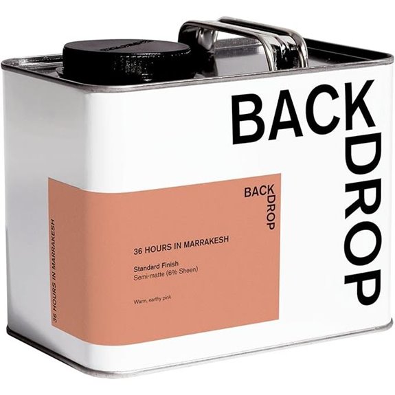 Backdrop Premium Interior Paint: Semi Matte Low VOC Marrakesh Pink