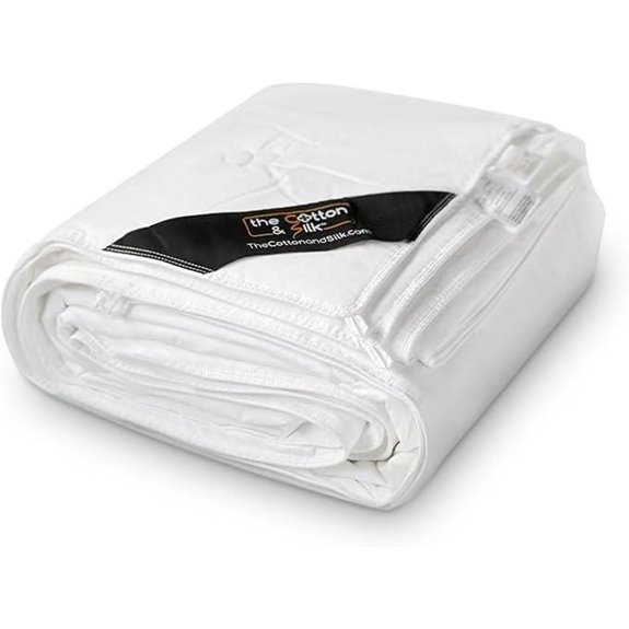 Silk Filled Comforter - Mulberry Silk Duvet Insert (Queen)