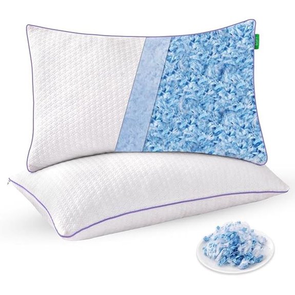 Favorland Gel Shredded Memory Foam Pillows (2-Pack)