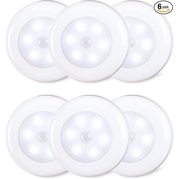 STAR-SPANGLED 6-Pack 2.8” Motion Sensor Lights