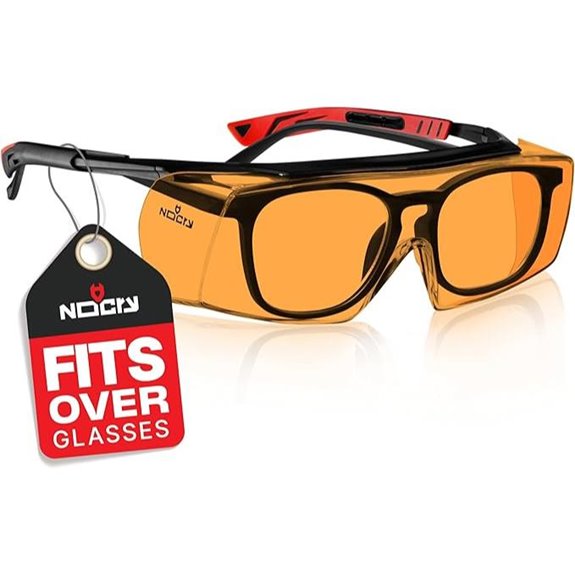 NoCry Blue Light Blocking Safety Glasses with UV Protection