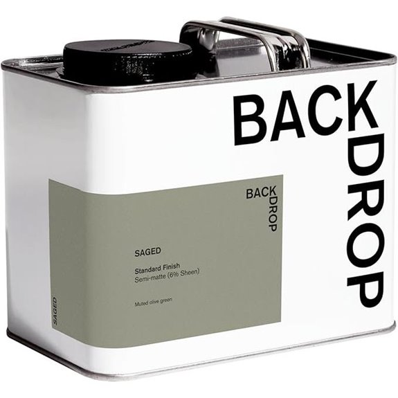 BACKDROP Premium Interior Paint – Semi Matte Low VOC 0.5 gal