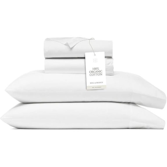 Boll & Branch Signature Hemmed Sheet Set (Queen)