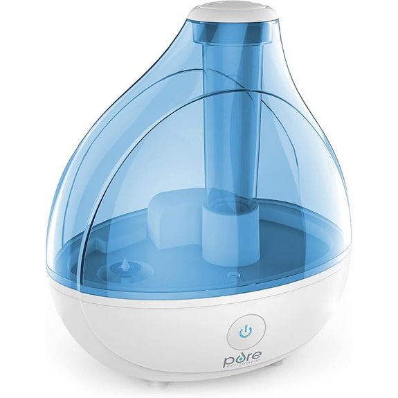 MistAire Ultrasonic Humidifier – Quiet 25-Hour Runtime