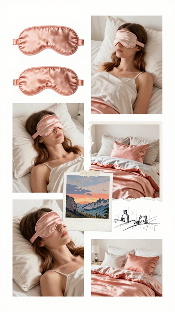 silk masks enhance restful sleep