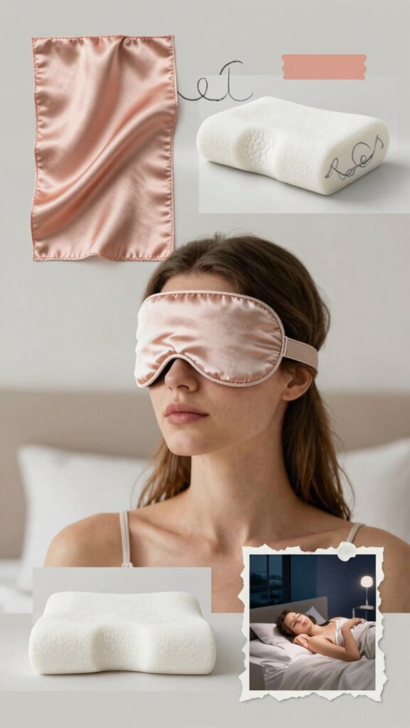 silk masks optimize sleep