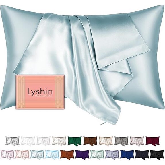 Mulberry Silk Pillowcase with Hidden Zipper 20x26)