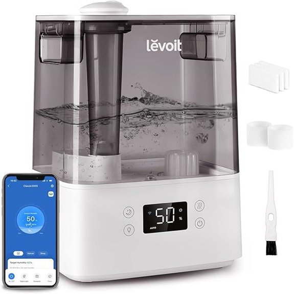 LEVOIT 6L Humidifier with App Control Auto Mode