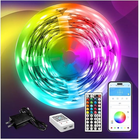 DAYBETTER 110ft LED Strip Lights with App Control