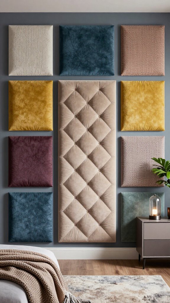 top padded bedroom panels