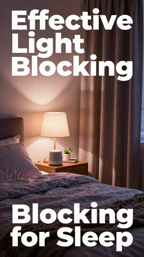 use blackout curtains effectively