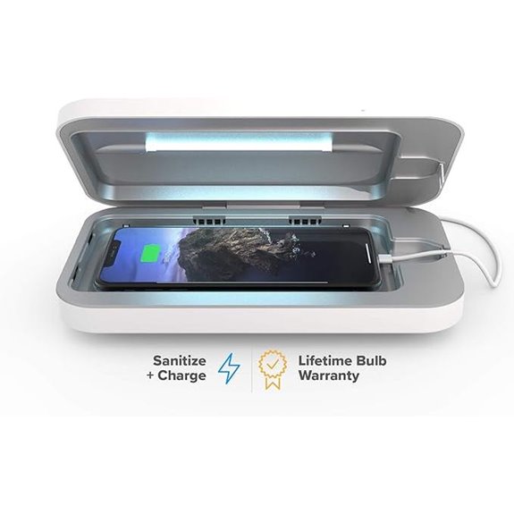 PhoneSoap 3 UV Phone Sanitizer & Charger Box