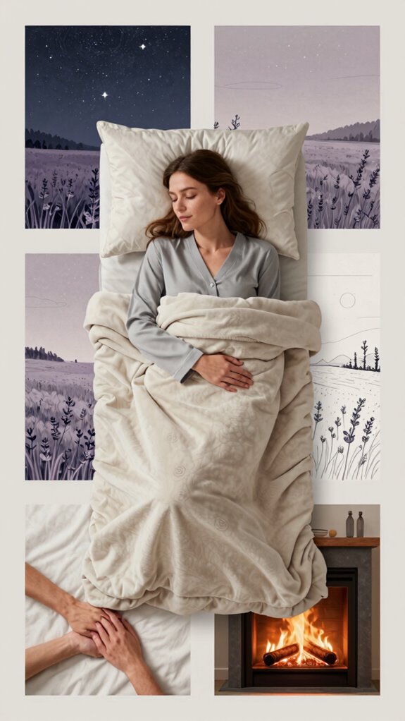 weighted blankets promote relaxation