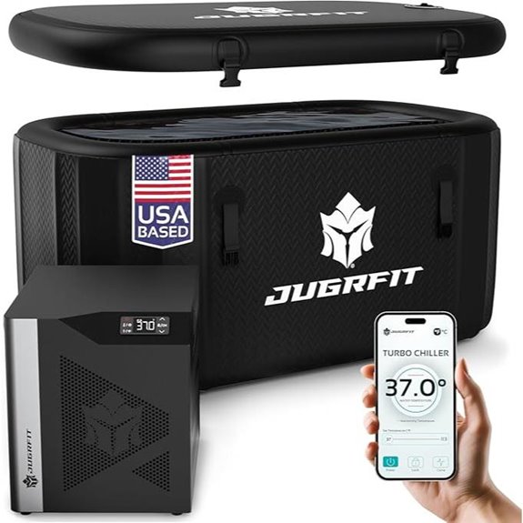 Luxury 121-Gallon Cold Plunge Tub with Chiller