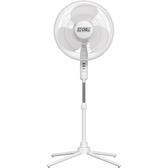 EZ-Chill 16” Oscillating Pedestal Fan