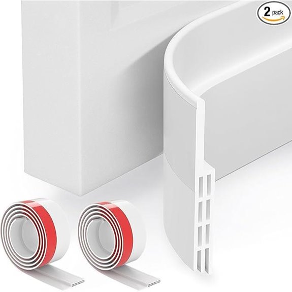 GroTheory 2 Pack Door Draft Stopper and Seal