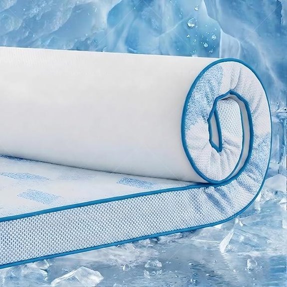 Perlecare 3-Inch Gel Memory Foam Mattress Topper