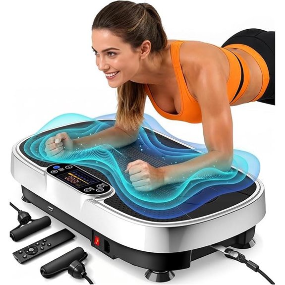 3D Vibration Plate Machine with Bluetooth and LED