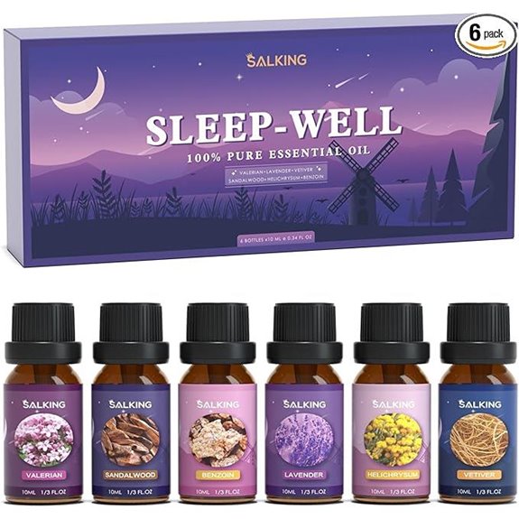 Sleep Essential Oils Set – 6x10ml Diffuser Oils