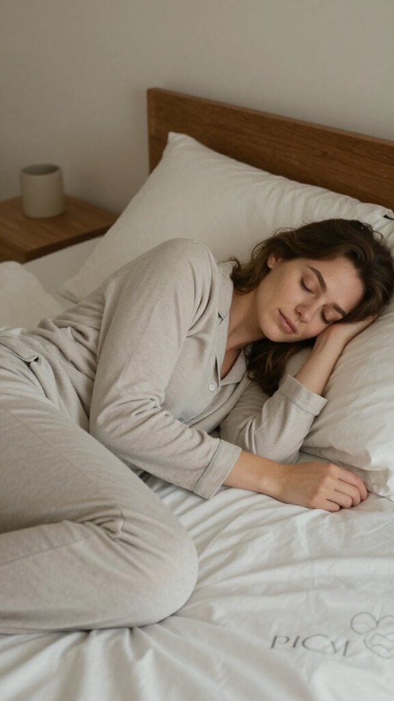 adaptive breathable temperature regulating pajamas