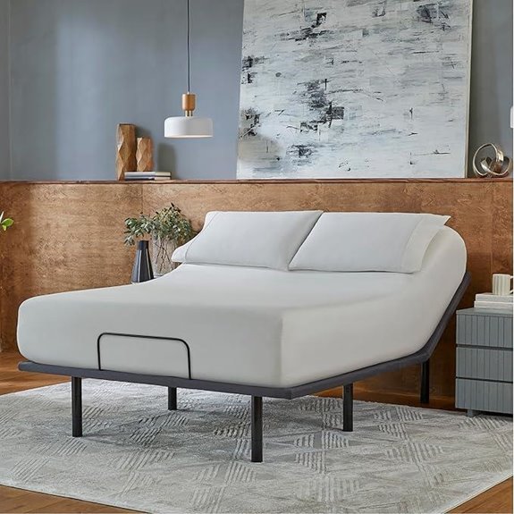 Serta Bed Frame with Adjustable Head Foot Wireless Remote