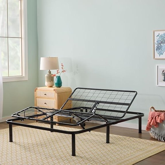 Linenspa Adjustable Queen Bed Frame with Incline