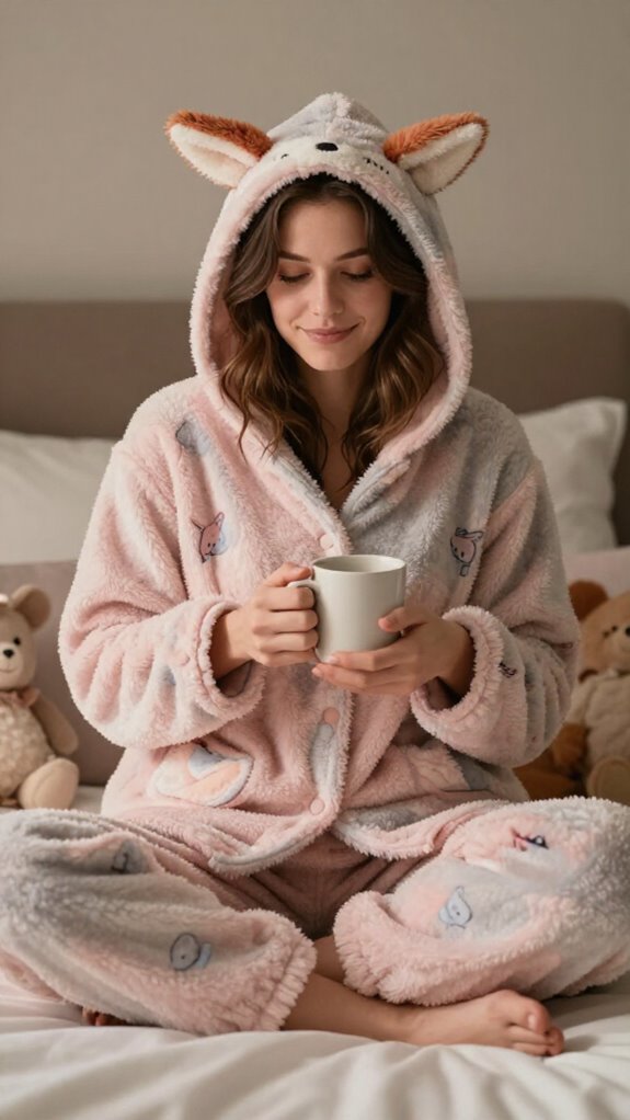 adorable plush animal pajamas