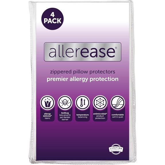 AllerEase Pillow Protectors (Set of 4)