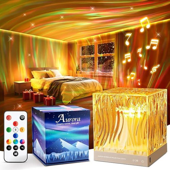 Aurora Light Projector with Sounds Remote & Bluetooth